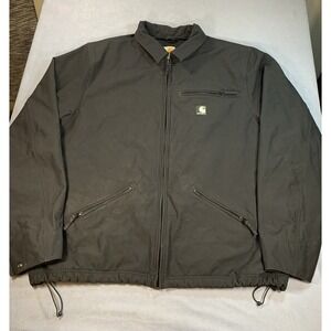 Carhartt J192-BLK Jacket 2XL Tall Nylon Shell